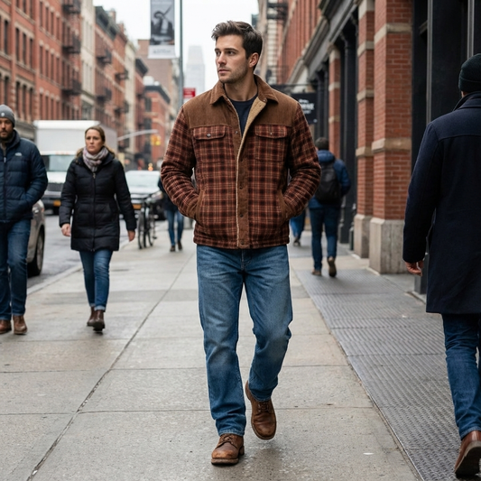 KAVIAR Highland Sherpa Overshirt