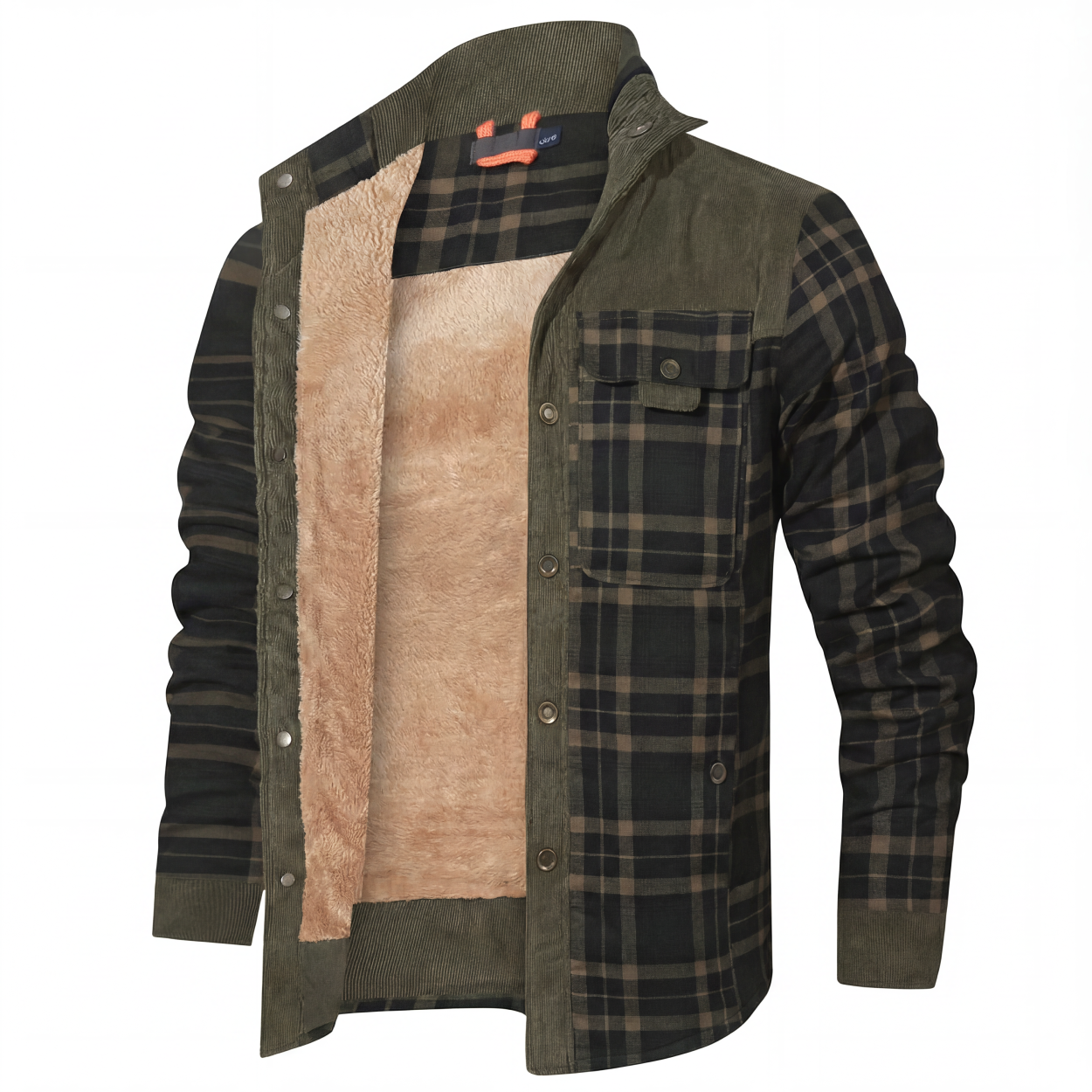 KAVIAR Highland Sherpa Overshirt